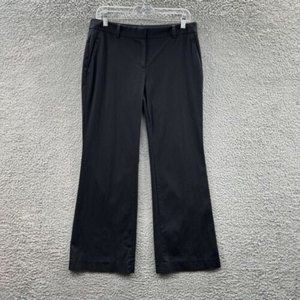 LOFT Pants‎ Women's 8P Black Pin Striped Petites Pants Ladies 8P